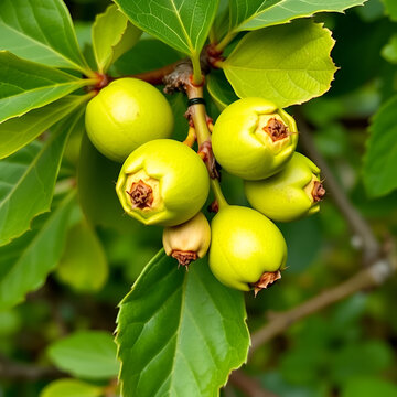Triple green rawhazel nuts