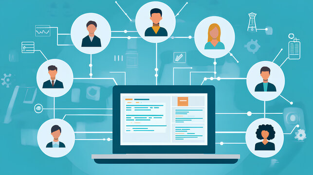 Recruitment and candidate selection process showcasing HR professionals using digital tools to evaluate talent and identify career opportunities, ensuring workforce success and organizational growth.