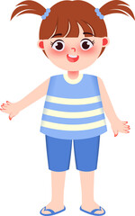 Children Holiday Illustration