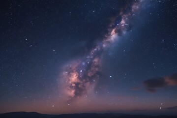 Fototapeta premium Cosmic Wonder of Nighttime Astronomy