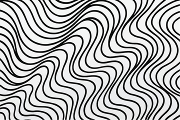 Colorful and Abstract Wavy Patterns Modern and Retro Designs