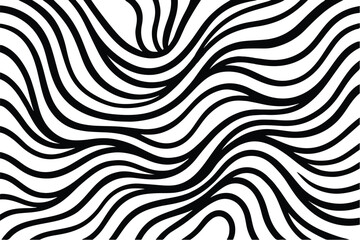 Colorful and Abstract Wavy Patterns Modern and Retro Designs