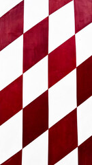 Red and white squared abstract background, wallpaper 