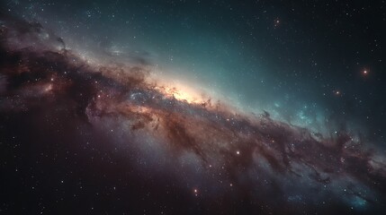 Cosmic stellar nebula galaxy