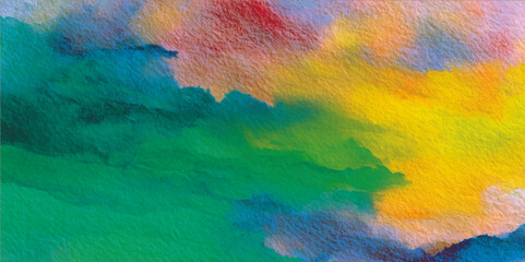 Blue and yellow abstract background, Oil painting on canvas,  Abstract blending of warm yellow and cool blue colors creating a soft, dreamy gradient with subtle texture