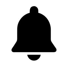 Fototapeta premium Bell off icon vector illustration
