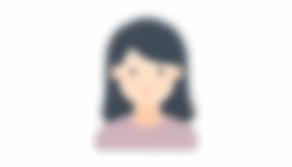 Female Character Illustration with Casual Outfit