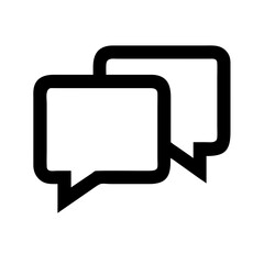 Chat alt icon vector illustration