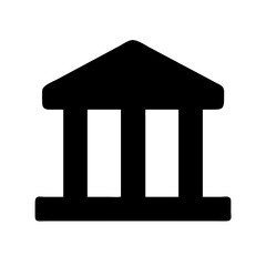 Courthouse icon vector illustration