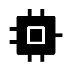 Cpu alt icon vector illustration