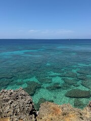 Obraz premium Mystical Kudaka Island: Okinawa's Sacred Gem