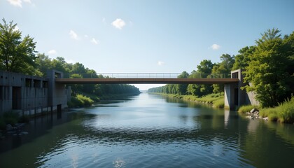 Fototapeta premium The Bridge to Market: A Strategy Connecting Product to Customer 