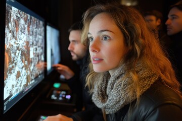 Engaged Team at Interactive Workshop Experience