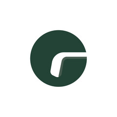 G go golf logo design sport