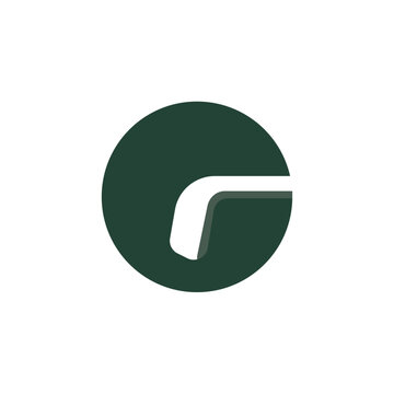 G go golf logo design sport