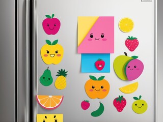 Adorable Fruit Fridge Magnets Cute Kitchen Decor for Kids and Adults
