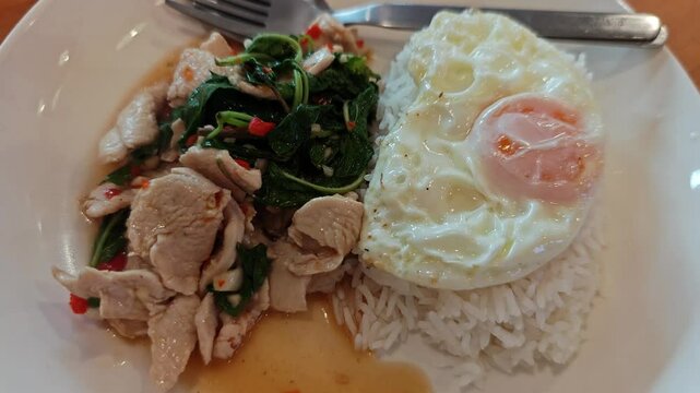 Pad Krapow Rice