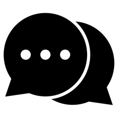 Fototapeta premium Chat Icon