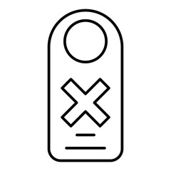 Obraz premium Do Not Disturb icon