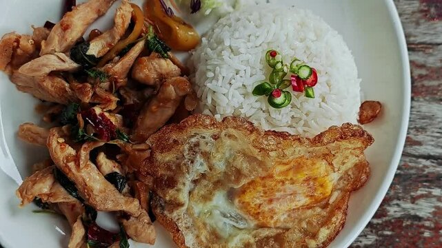 Pad Krapow Rice