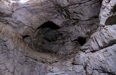 Tavdinsky caves in Altai mountains.
