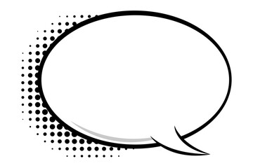 アメコミ　ふきだし　丸　イラスト