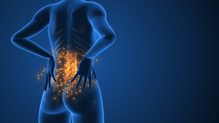 Discomfort or Pain in the Lower Back
