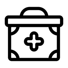 First Aid Kit Medical Box Icon