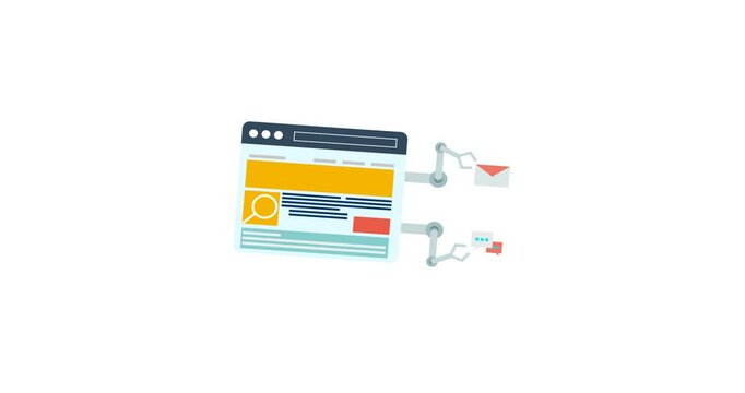 Automated Email Icons Images – Browse 2,075 Stock Photos, Vectors, and ...