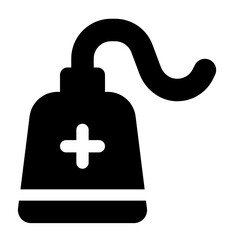 Pharmacy Tube Plus Sign Icon