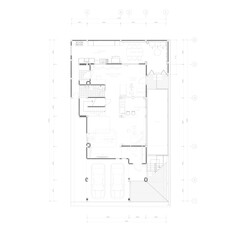 Drawing housing layout furniture layout floor layout 1 vector format