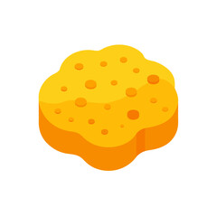 sponge on white background .svg
