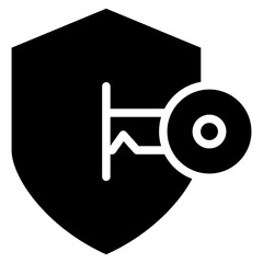 shield glyph icon