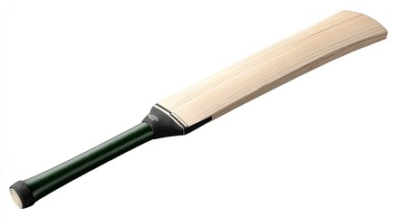 Fototapeta premium cricket bad wooden cricket bat,