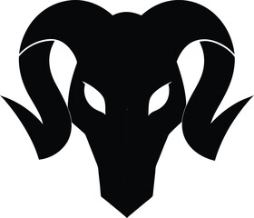 Naklejka premium Buffalo head line art vector art illustration