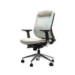 Fototapeta premium Ergonomic chair in neutral shades