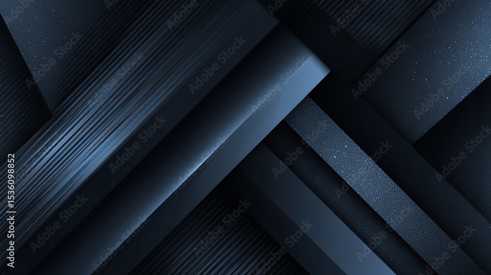 Poster abstract dark blue geometric background diagonal lines pattern modern design elegant texture stripes