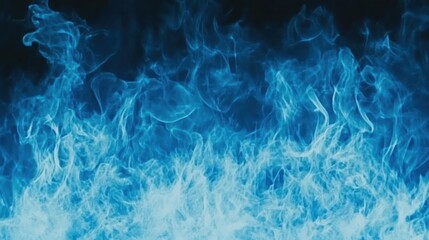 Obraz premium Abstract blue flame background