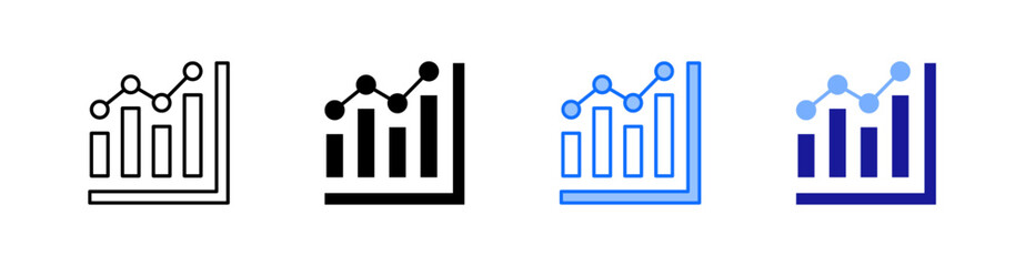 Insight Multiple Style Icon Set Vector 