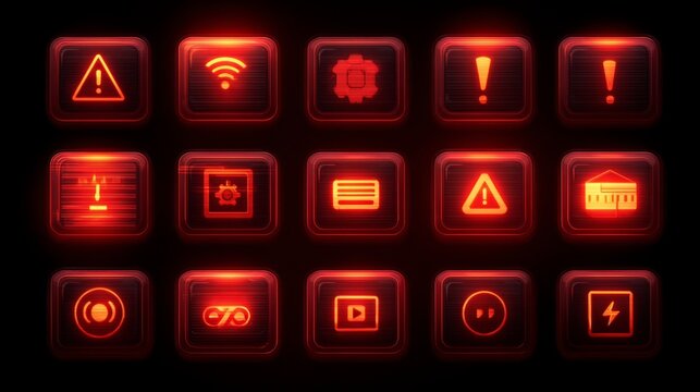 secure AI icon with shield, cloud computing, digital background.