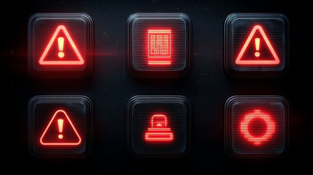 secure AI icon with shield, cloud computing, digital background.