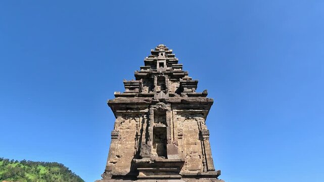 Arjuna Temple complex in Dieng. (In this complex there are Semar, Srikandi, Puntadewa and Sembadra temples).