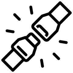 Seat Belt Icon