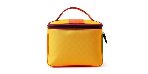 Stylish insulated lunch bag, clipping path, white background,  product,   clipping path