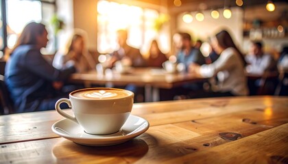 Coffee shop ambiance