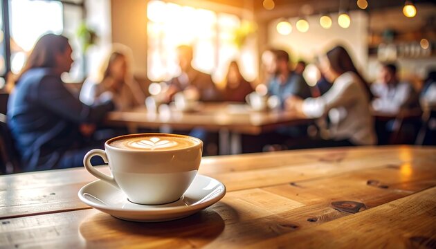 Coffee shop ambiance