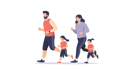 Family Fitness: Running Together for Health and Happiness