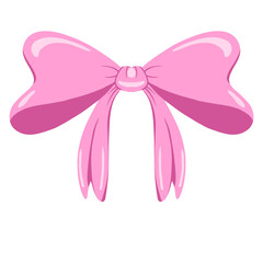 pink ribbon bow