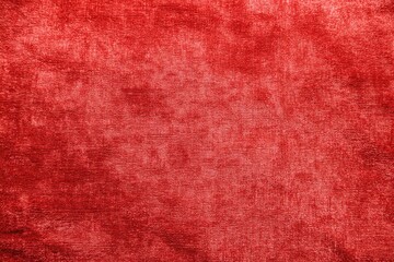 Fototapeta premium Close Up of Red Velvet Fabric Texture, Representing Luxury and Sophistication in Interior Design Projects and Material Sourcing : Generative AI