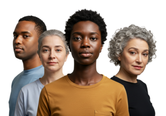 Diverse team embracing equality and promoting neurodiversity